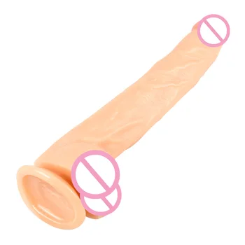Giant Realistic Dildo for Woman Soft huge Big Dick Penis G Spot Vagina anus Masturbator Sex Toy for adult Sucker Anal Butt Plug 5