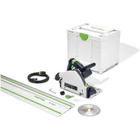 Cut in Track Saw TS 55 FEQ-F Plus FS with 55 Inch Guide Rail 1