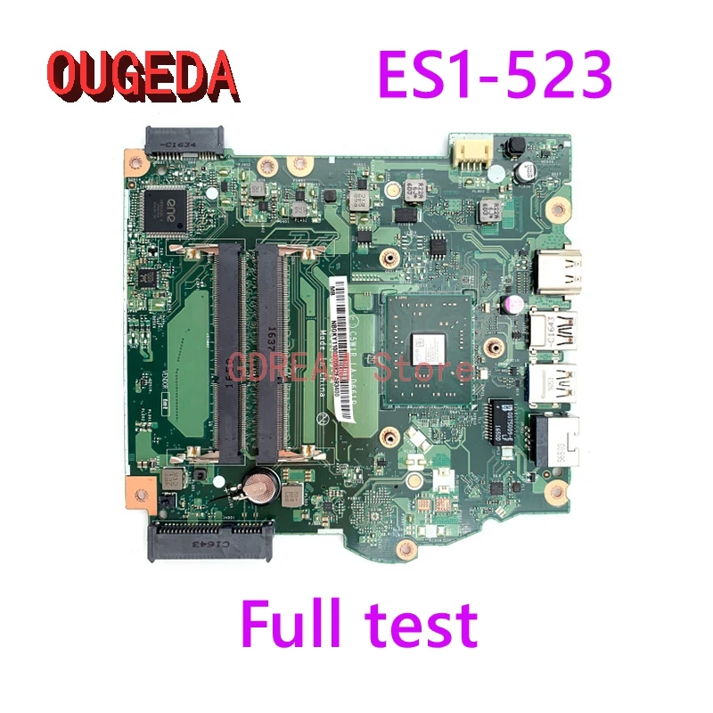 

OUGEDA C5W1R LA-D661P NBGKY11002 NBGKY11004 NBGKY11003 laptop motherboard for acer aspire ES1-523 Main board E1-7010 CPU