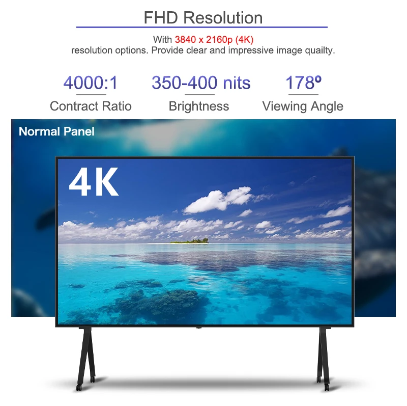 Brand new price 100 inch tv for sale Smart Android number 9.0 100 inch led tv home 4k big tv screen 100 inch