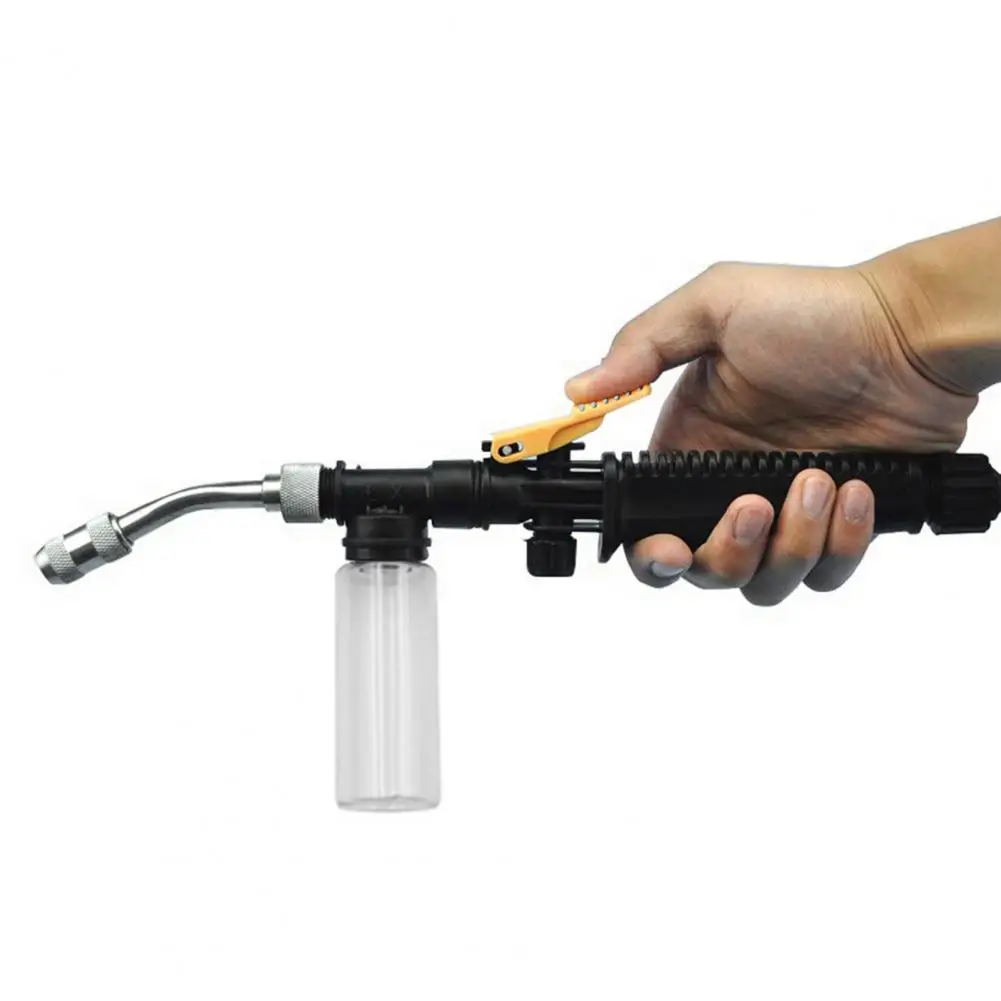 

Convenient Watering Device Elbow Head Multifunctional Home Appliances Cleaning Water Nozzle Watering Wand One Key Control