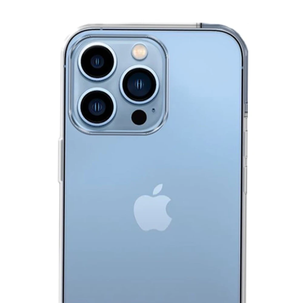 Ультратонкий силиконовый чехол для iPhone 13 Pro / прозрачный |