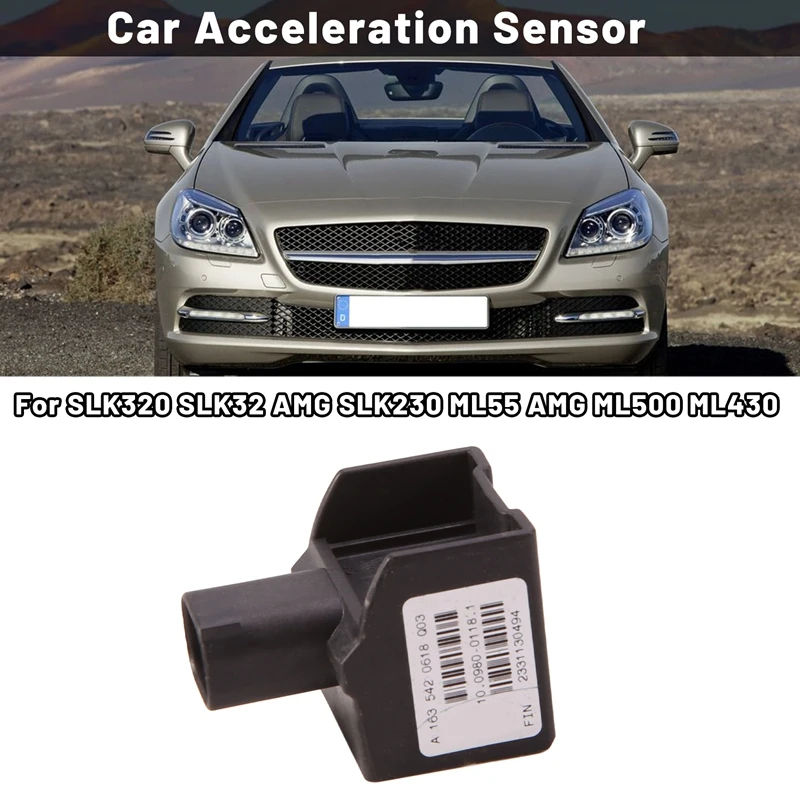 

A1635420618 Car Acceleration Sensor For Mercedes-Benz SLK320 SLK32 AMG SLK230 ML55 AMG ML500 ML430 1635420618