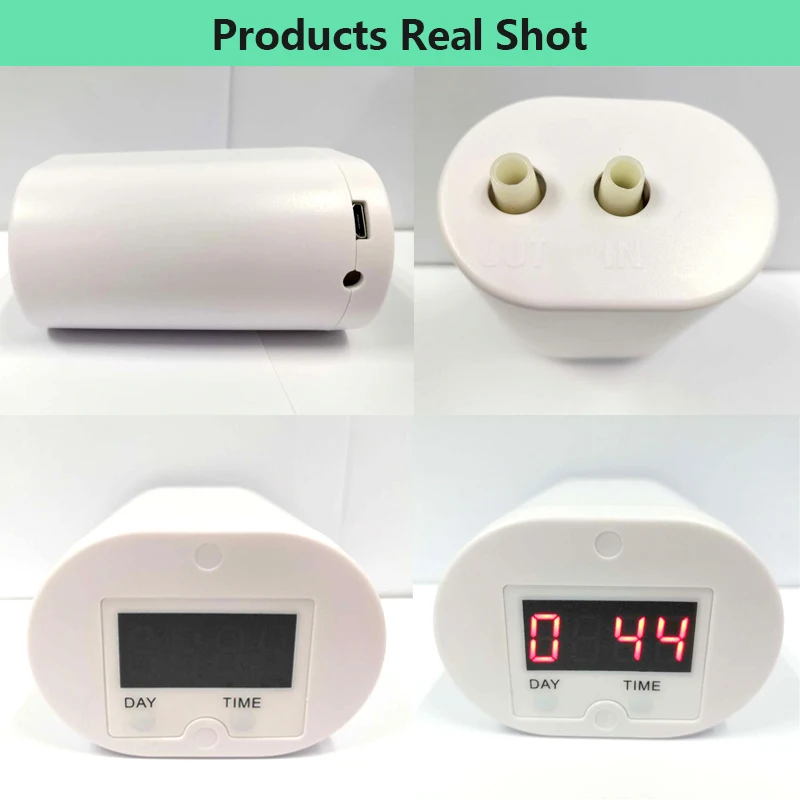 Drip Irrigation 8/4/2 Head Automatic Watering Pump Controller Flowers Plants Home Sprinkler Drip Irrigation Device Pump Timer System Garden