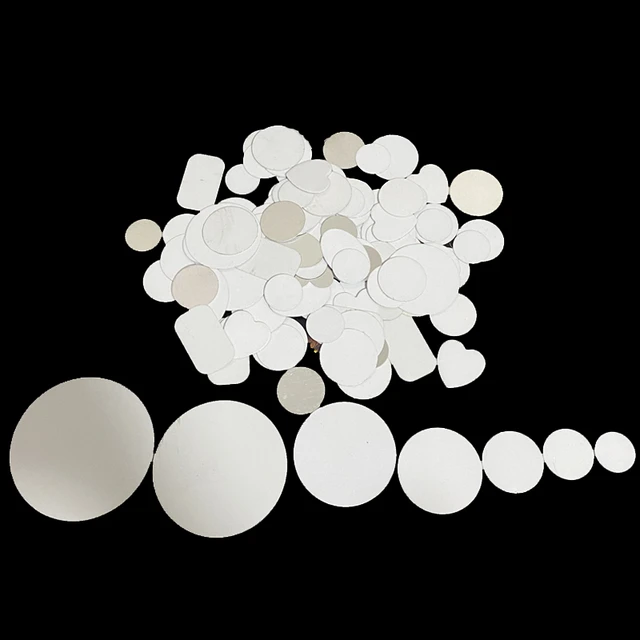 sublimation blank, white circle blank, 10 diameter round blank