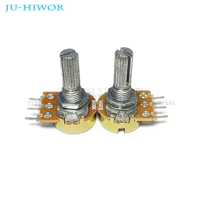 아두이노 애호가를 위한 다용도 및 내구성 있는 선형 테이퍼 회전 전위차계 저항기