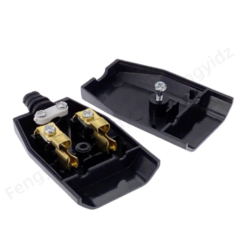 European Standard Male Female Replacement Rewireable Hole Socket Two-pole Power Extension Cord Plug Outlet Euro Cable Connector electrical socket plug outlet extender power cable power extension plug power cord extension sockets power plug connector power socket smart plug outlet