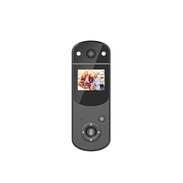 D2 디지털 미니 바디 카메라 1080P 전문 휴대용 DV 캠 HD 적외선 야간 촬영 비디오 액션 카메라 MP3 플레이어