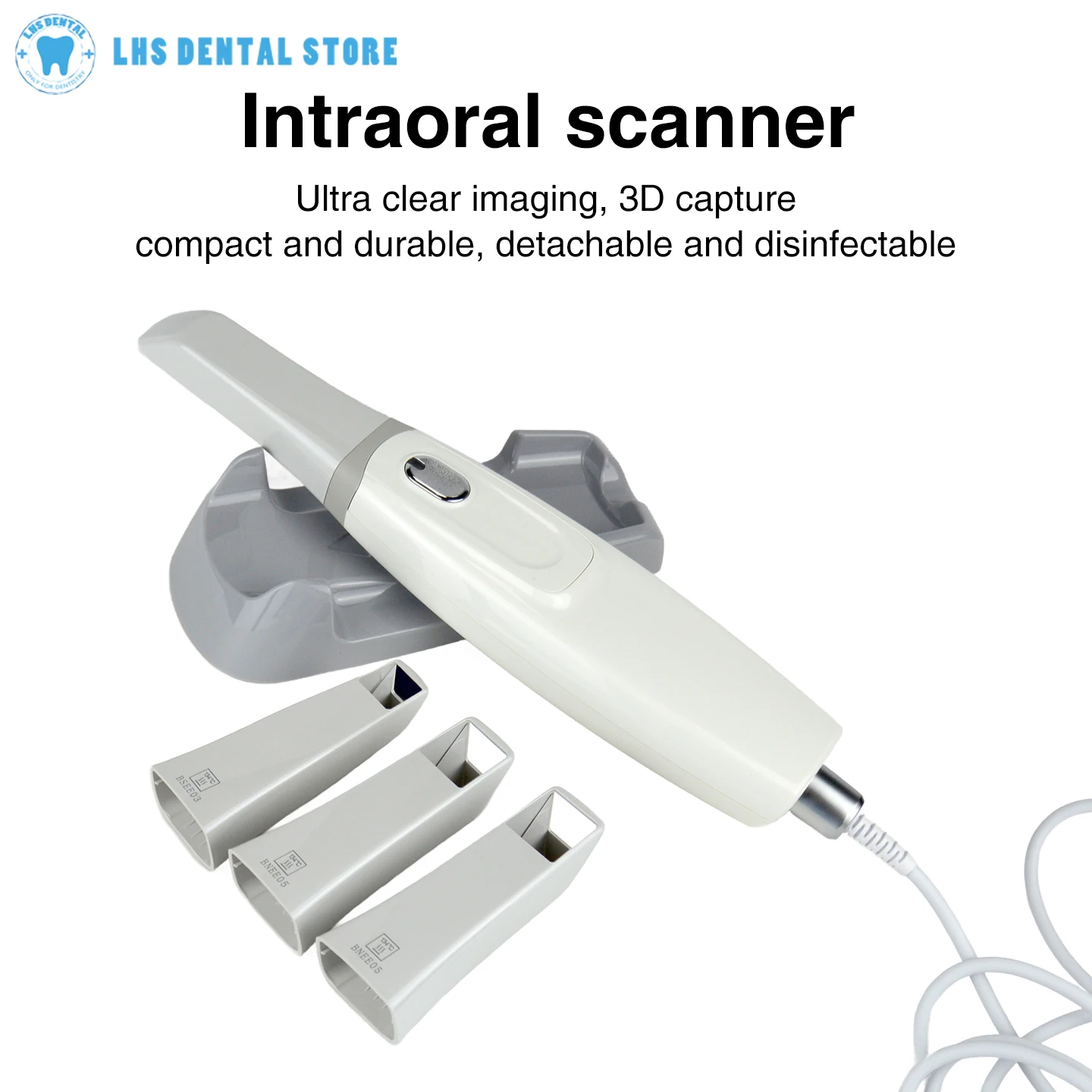 Scanner Dentale 3D con Scansione AI e Scansione a Colori 3D, Acquisizione Rapida di Impronte in 90 Secondi, Scanner Intraorale Dentale - immagine 2