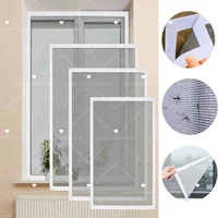Customizable Size Window Mosquito Nets Insect Fly Screen Curtain Indoor anti-mosquito Fly Bug Mesh Mosquito Nets Insect Screen