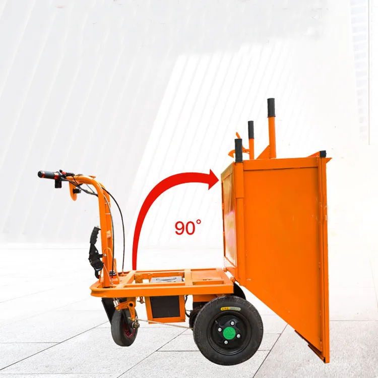 Construction Site Electric Trolley Multi-function Hand Push Tool Car Garden Hand