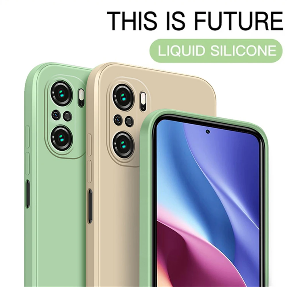 Ultra Slim Shockproof Silicone Phone Case - Solid Color TPU Back Cover