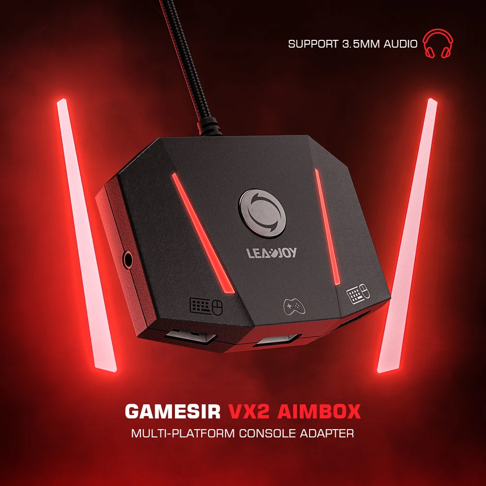 GameSir VX 2 AimBox Ű 콺 е  Ʈѷ , PS5, Xbox ø X, S, Xbox One, PS4, ٵ ġ