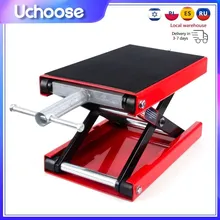 Motorcycle Jack 500KG 1100LBS Center Scissor Lift Suitable For Motor Bicycle ATV Work Stand Professional Repair Tools 