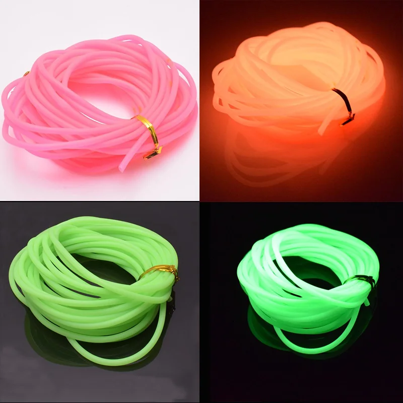100 PièCes PêChe Flotteur Bâton Fluorescent Lightstick LED Fluorescent Foncé Bâtons PêChe
