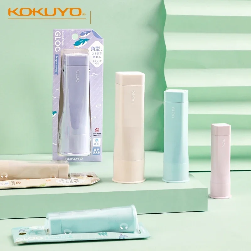 

Клеевые стержни KOKUYO Kawaii G311 GLOO, квадратные, три размера, S, M, L, инструменты «сделай сам», высокая вязкость, для учеников, ручной работы, офисные принадлежности