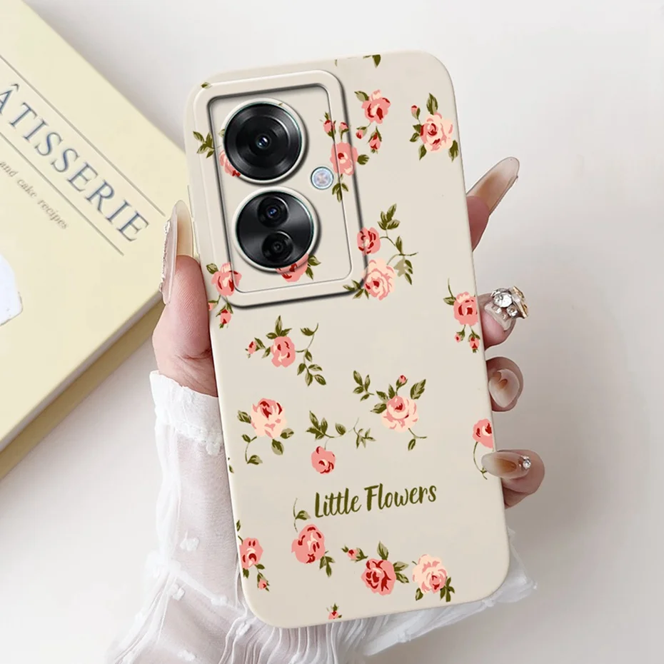 Stylish Painted Soft Silicone Back Cover - Lens Protective Case