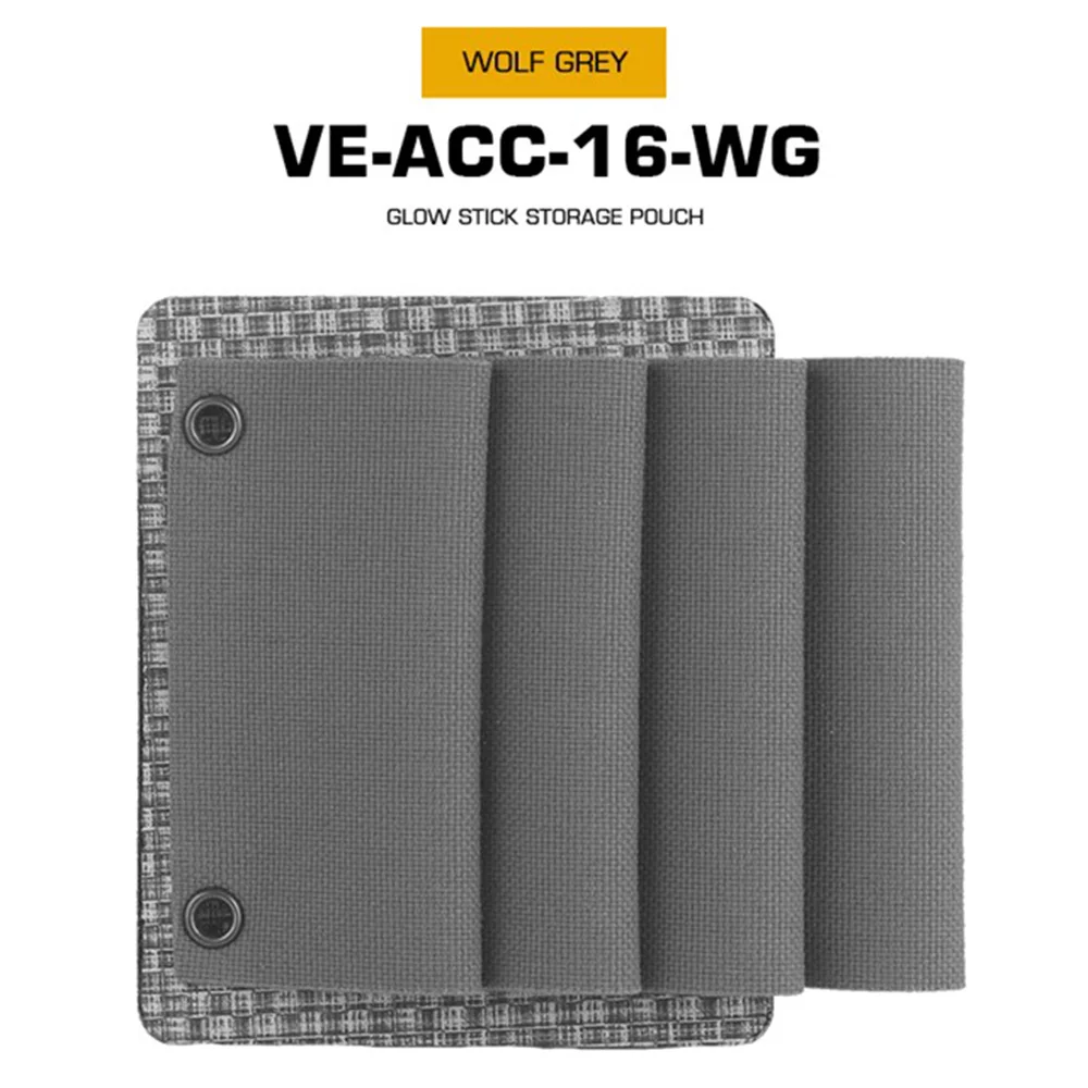 DONGKER Leuchtstab Organizer MOLLE - Tactical Glow Stick Pouch Für Outdoor