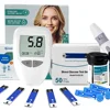 Blood Glucose Meter Glucometer Kit Diabetes Testing Home Blood Sugar Meter for 50pcs Test Strips Lancet Diabetes Machine Kit