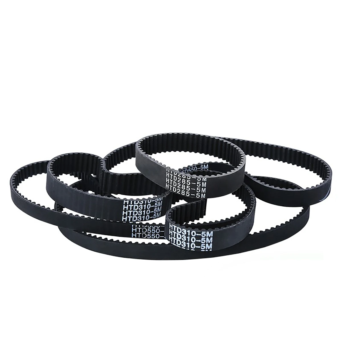 HTD3M Timing Belt 2-Pack - 537mm Length 179 Teeth 8mm Width Synchronous Belt