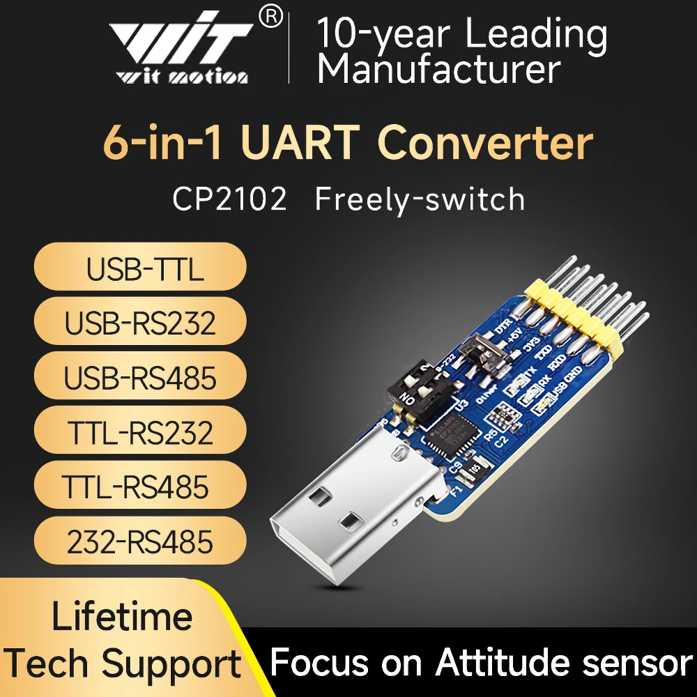WitMotion USB-UART 6-in-1 Converter: My Real-World Experience Solving ...