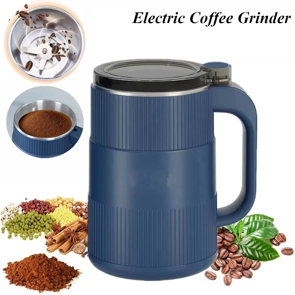 Electric Coffee GrinderMultifunctional Home Grains Grinder Household Small Powder Grinding Machine Ultra-Fine Grinder Home Tool