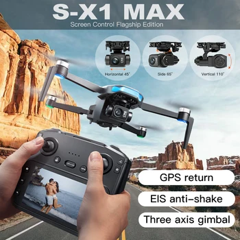 Per Xiaomi GPS S-X1 Drone Gimbal a tre assi 8K Telecamera HD professionale WIFI 5G Brushless FPV Evitamento ostacoli Quadcopter Dron