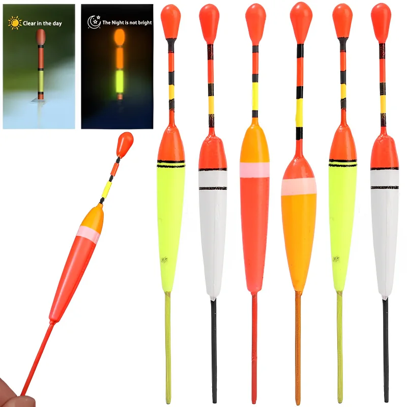 

1/5pcs Fishing Floats Set Buoy Bobber Fishing Light Stick Float Fluctuate Mix Size Color Float Buoy for Fishing Accessories Tool