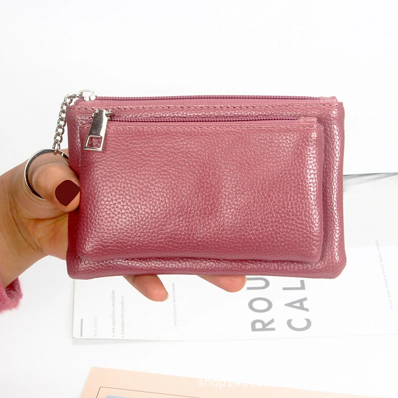 

Fashion Pu Leather Women Coin Purse Small Wallet Change Coin Pouch Mini Zipper Money Bags Children Pocket Wallets Key Holder