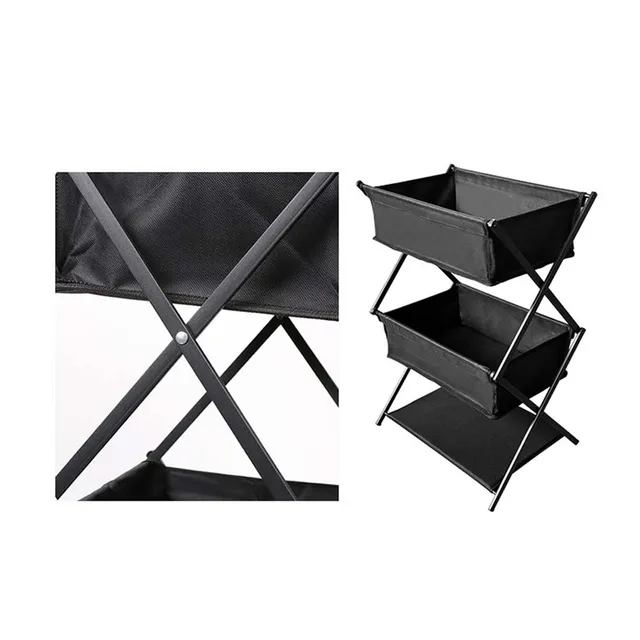 TARKA Camping Storage Rack – Three-Layer Folding Portable Shelf 2