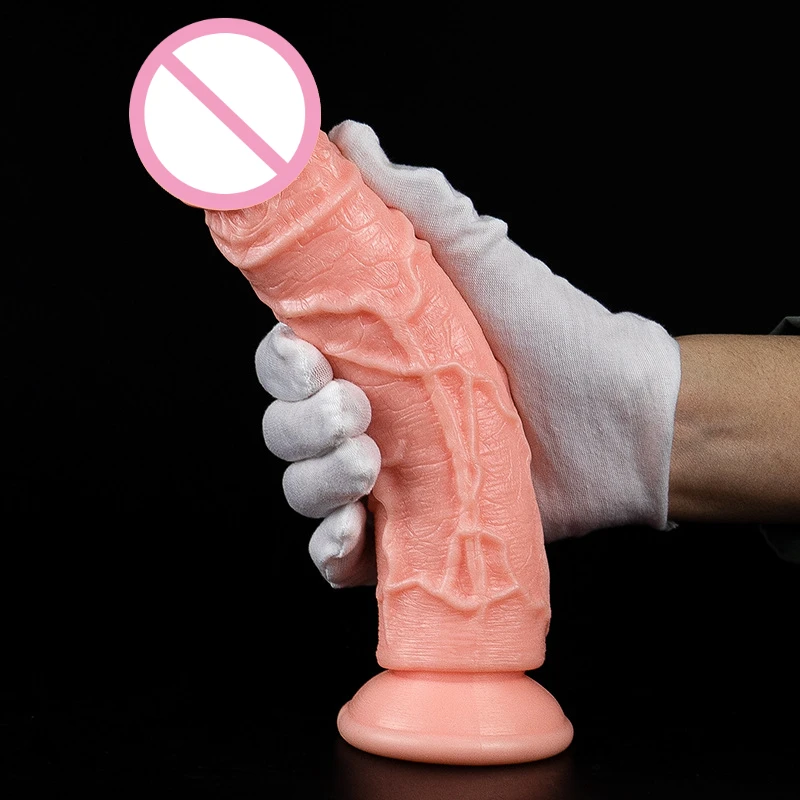 Realistic Dildo Skin Feeling Sex Toys for Women Big Penis with Suction Cup Female Masturbator Anal Sex Product 3