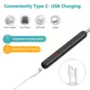 Wireless Smart Visual Ear Cleaner Otoscope Ear Wax Tool NE3 Sticks Ear Removal with Ear Camera Kit Endoscope Ear Cleaning K S3Q3 6
