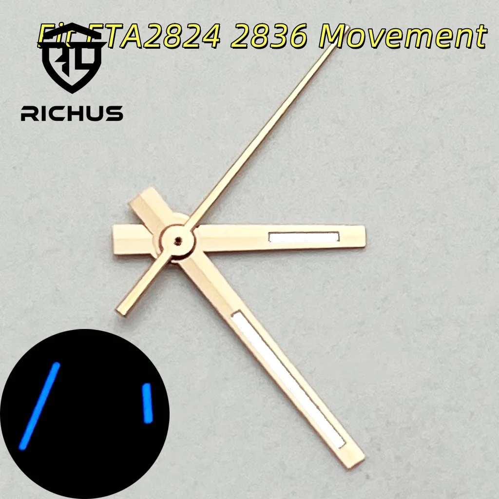 RICHUS Luminous Silver/Gold/Rose Gold Watch Hands