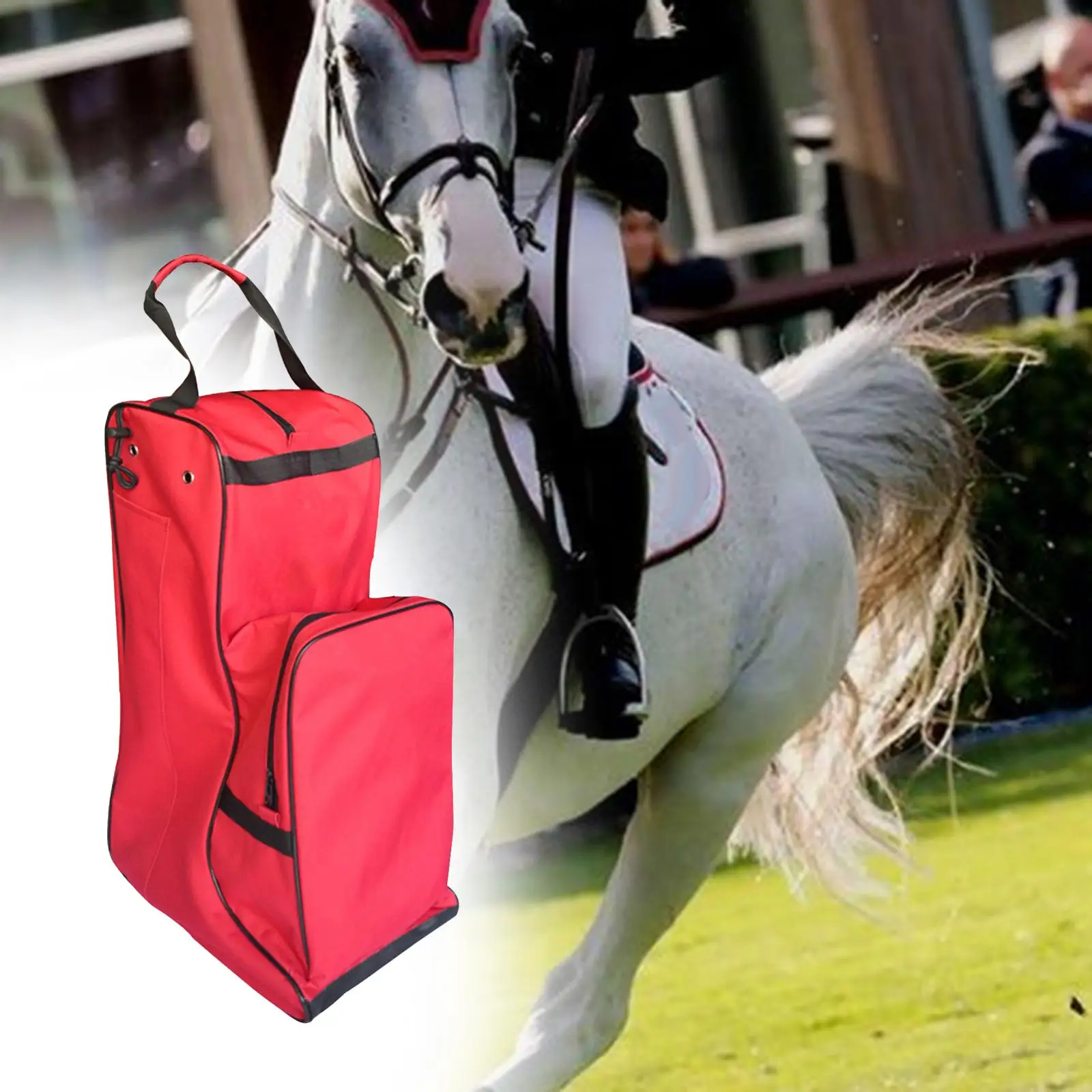 Equestrian Bag Boots Carry Bag Large Capacity Tear Resistant Multipurpose