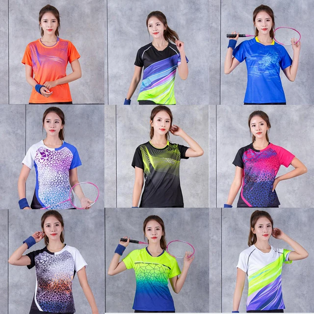 2022 Novo Badminton Camisetas Femininas, Meninas Camisas De Tênis De Golfe  Roupas, Camiseta Tênis De Mesa Crianças, Secagem Rápida Correndo Camisetas  Esportivas - Camisas De Tênis - AliExpress