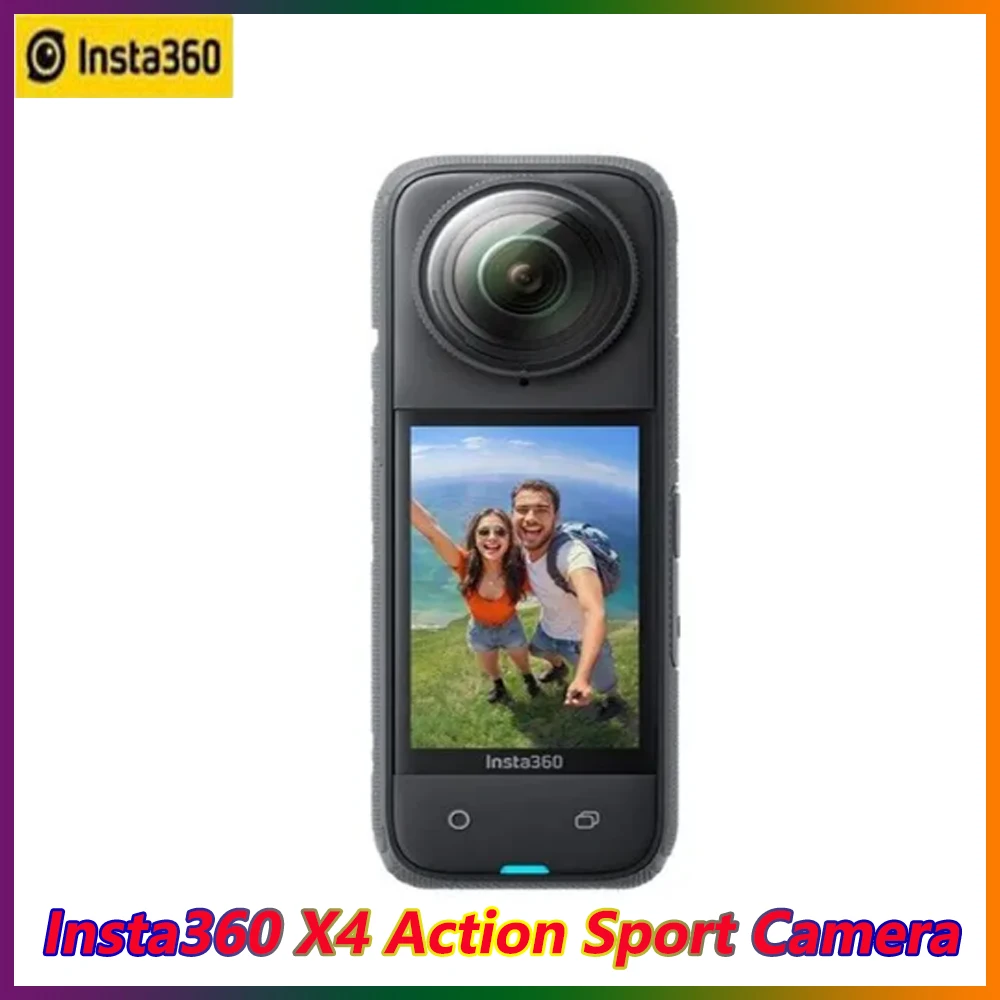 

Insta360 X4 8K Waterproof 360 Action Camera, 4K Wide-Angle Video, Invisible Selfie Stick, Removable Lens Guards, 135 Min Last