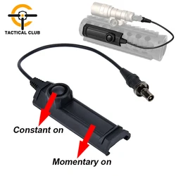Airsoft Tactical SF M300 M600 Flashlight Pressure Dual Function Switch Fit M600 M300 M951 Gun Weapon Light Switch Accessroies