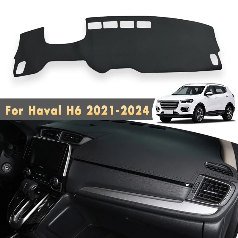 

Car Dashboard Cover For Haval H6 3th 2021 2022 2023 2024 Auto Mats Sun Shade Instrume Panel Accessories Waterproof Products