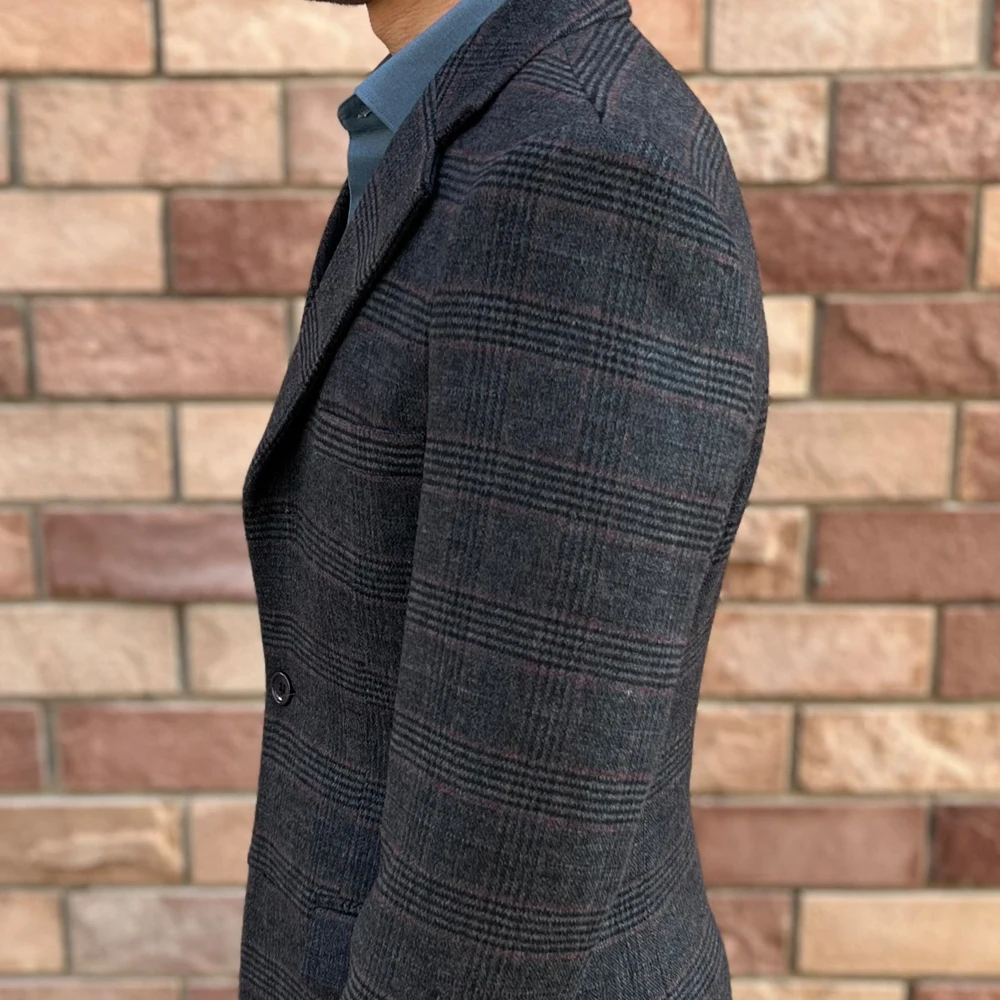 New Fashion Design Tailor Made Medium Long Heavy Wool Blend Coat For Men Coat For Men Coats Winter Jackets Woolen