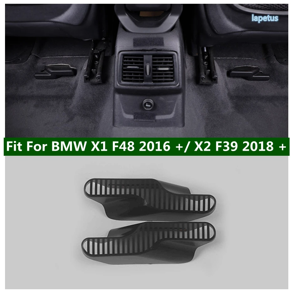 

Heat Floor Air Conditioner Duct Vent Outlet Grille Cover Trim 2PCS Fit For BMW X1 F48 2016 - 2021 / X2 F39 2018 - 2022 Interior