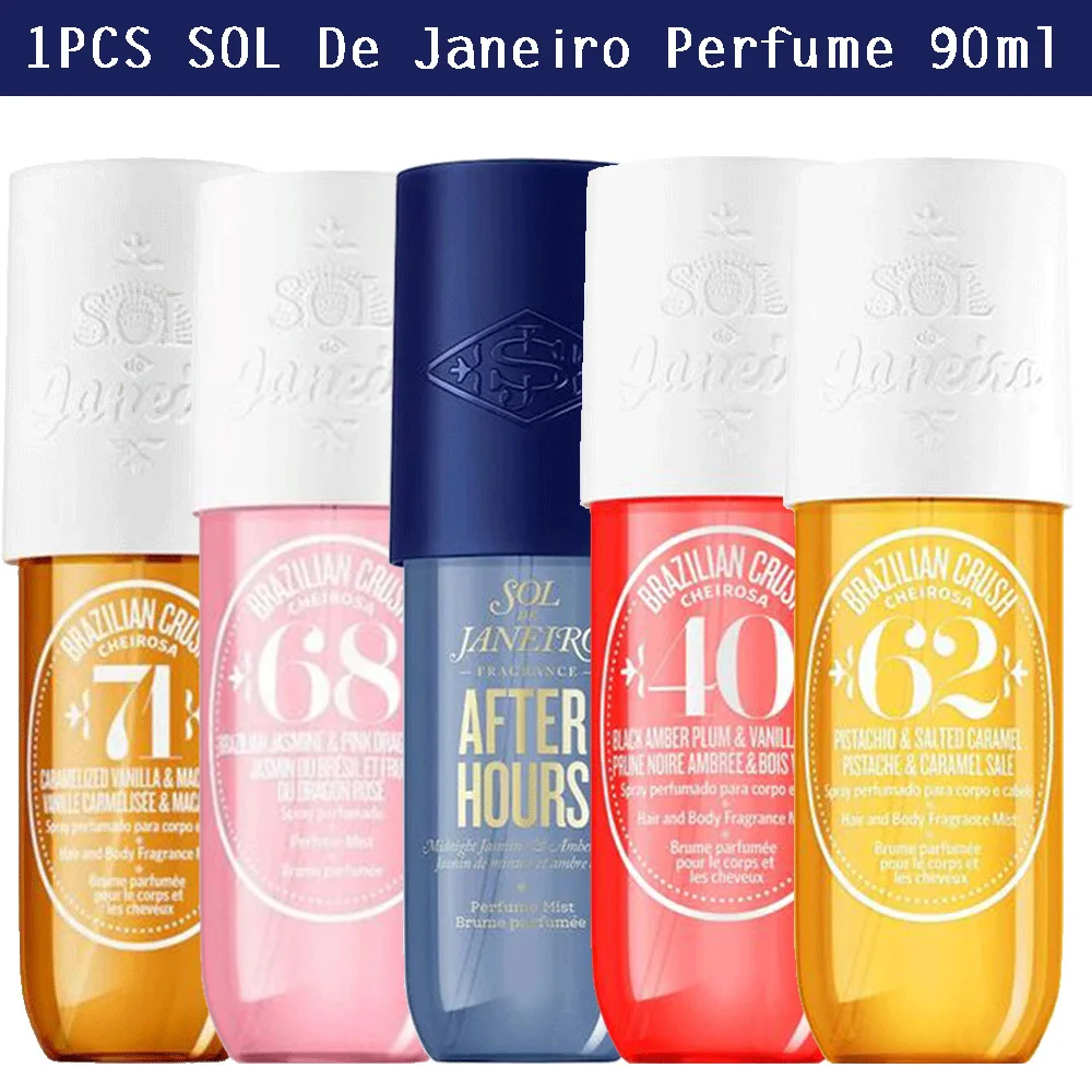 Original Sol De Janeiro Brazilian Crush Cheirosa 62/40/68/71/After Hours  Perfume 90ml Long Lasting Gentle Not-pungent Skin Care - AliExpress