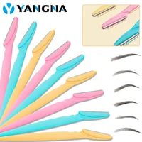 10/20/50/100Pcs Eyebrow Trimmer Eyebrow Razor Women Face Razor Hair Remover Blades Shaver Sharp Portable Makeup Tool Accessories 1