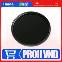 Haida PROII MC Variable ND Filter with 1.5-5.0 Stops for Camera Lens Filter Vloggers Videos 49/52/55/58/62/67/72/77/82mm 1