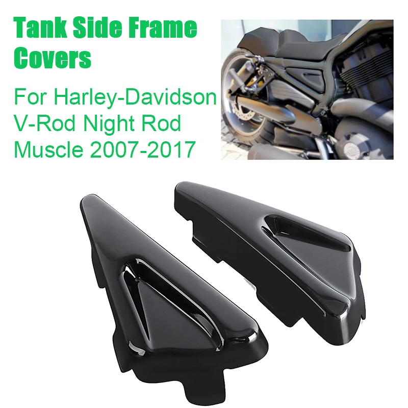 Copri Moto Copri Telaio Laterale Serbatoio Per Harley Vrod V Rod V-Rod Vrscdx Night Rod Special Nrs Vrscf Muscle 2007-2017