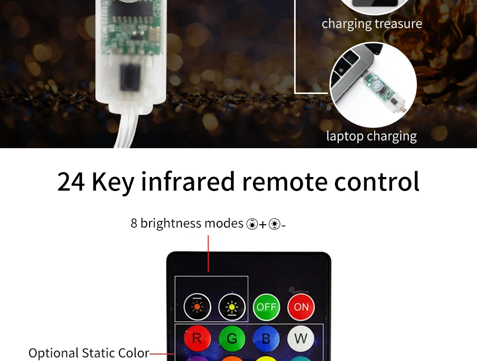 Dreamcolor Bluetooth RGBIC LED Fairy Lights