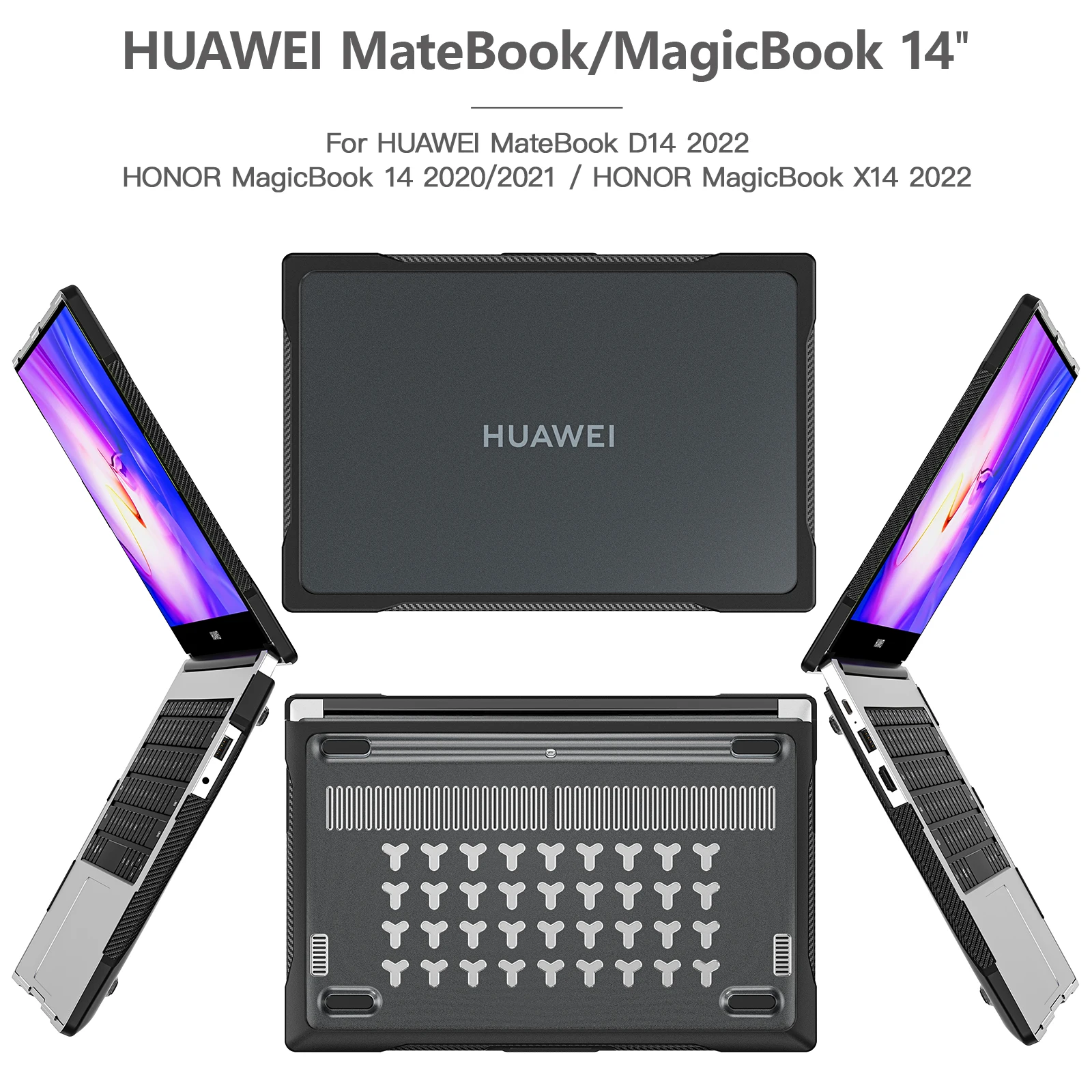 NoteBook Case For HuaWei Matebook D 14 NbDE-WDH9 Case Shell for