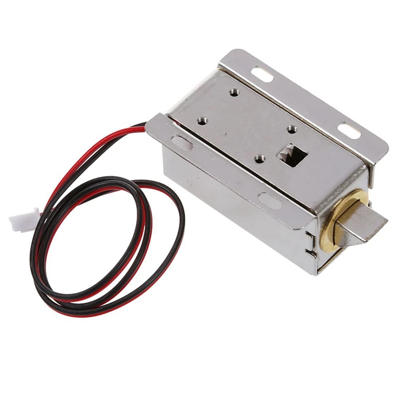 

3X 0837L DC 12V 8W Open Frame Type Solenoid For Electric Door Lock