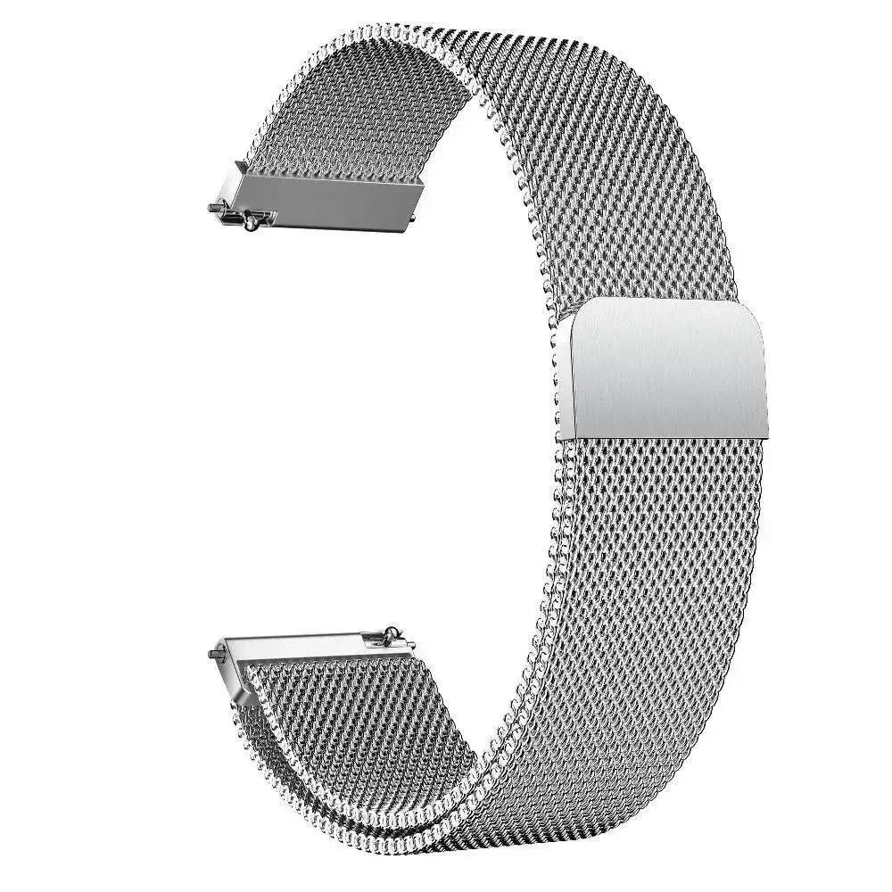 Premium 18mm Milanese Loop Metal Magnetic Bracelet Strap
