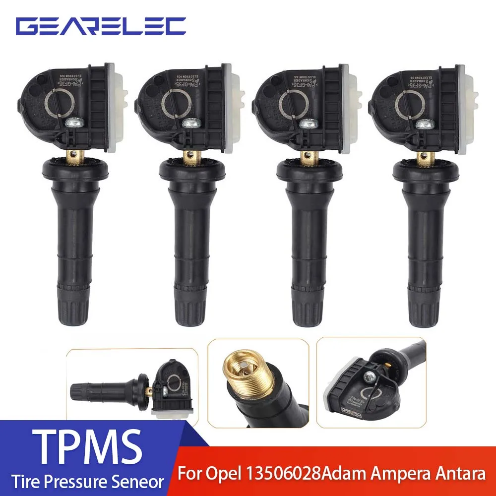 4pcs Tpms Tire Pressure Monitoring System For Opel Adam Ampera Antara
