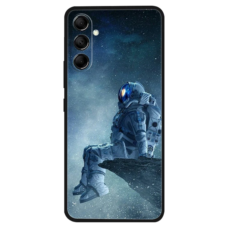Luxury Silicone Space Soft Bumper Phone Case - Fashionable TPU Protective Cover